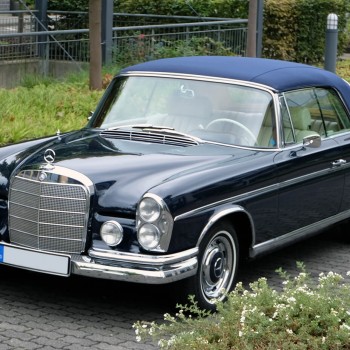 Restaurierung von Mercedes Benz Heckflossen (W108 - W111)